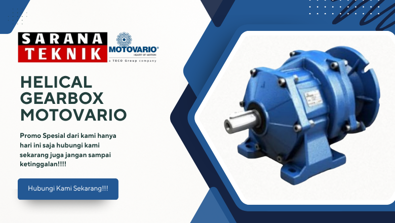 HELICAL GEARBOX MOTOVARIO
